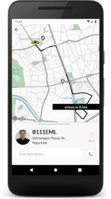 BlackCab android App screenshot 2